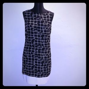 Sachin + Babi Black & White Dress